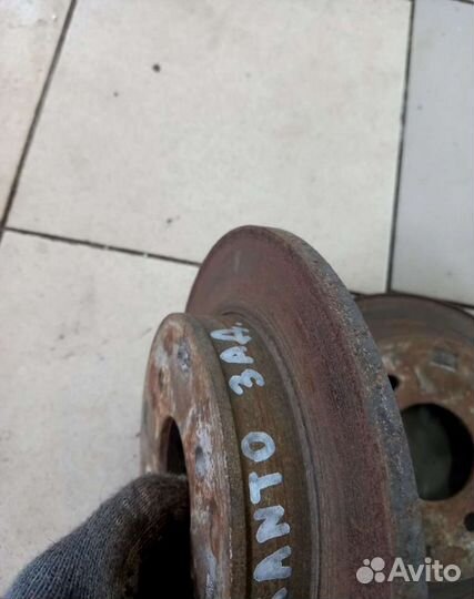 Диск тормозной задний Kia Picanto JA