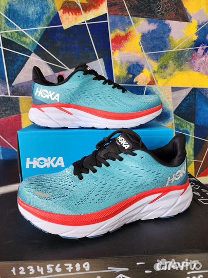 Кроссовки hoka Clifton 8 (беговые)