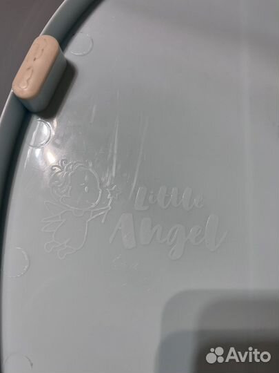 Ванночка IDIland Little Angel 35 л светло-голубой