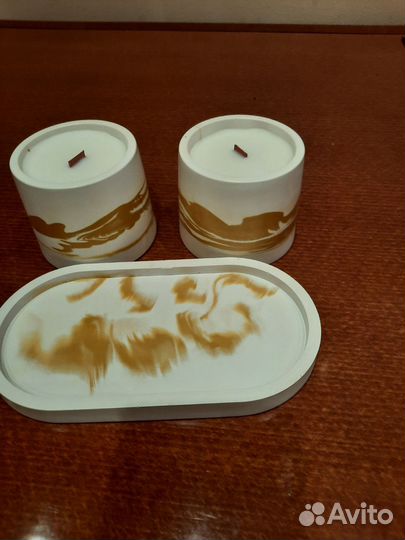 Аромасвечи ручной работы