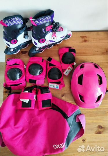 Крутые детские роликовые коньки Oxelo play 5