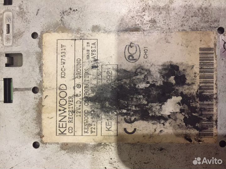 Магнитола kenwood KDC-W7531