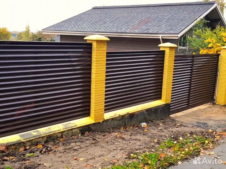 Забор-жалюзи