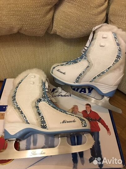 Коньки размер 35