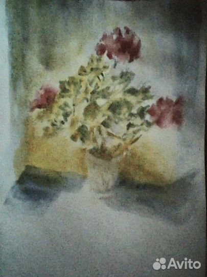 Акварель картина