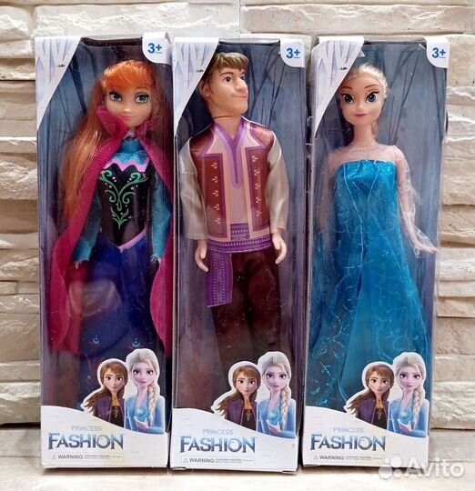 Набор из 3-х кукол Холодное сердце