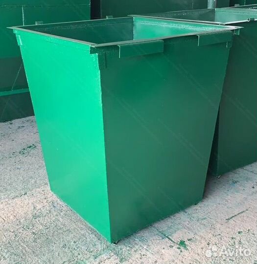 Бак мусорный металлический 0,75м3 К1-05683