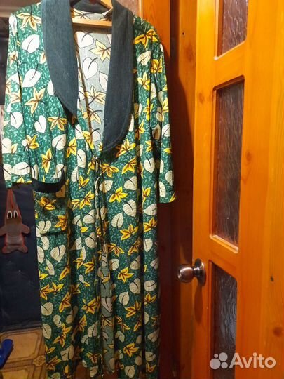 Халат махровый женский