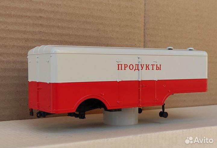 Полуприцеп маз 5217, 1/43