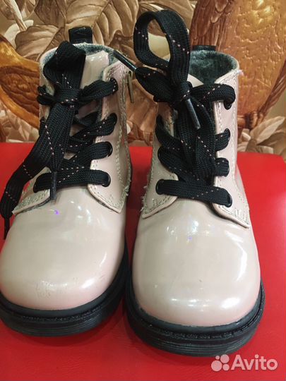 Ботинки на девочку 24 размер