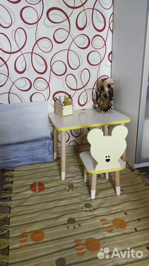 Столик и стульчик *Мишка*комплект