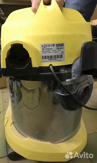 Бронь Пылесос Karcher WD3 Premium на запчасти