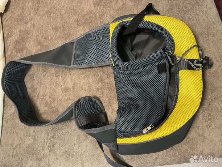 Слинг переноска для собак и шлейка