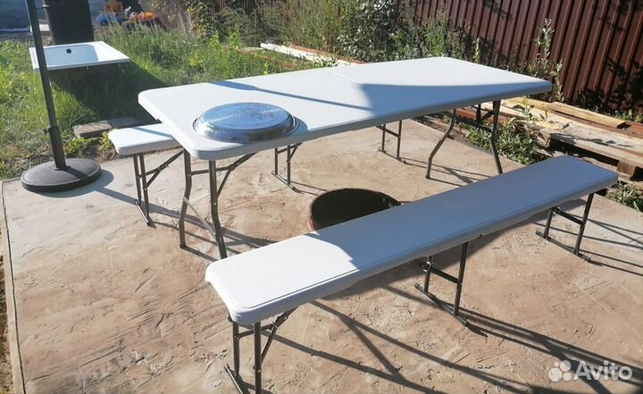 Прокат стола и скамеек(набор для отдыха)