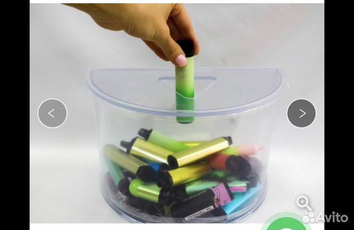 Контейнер для Крышек, Батареек, переработки