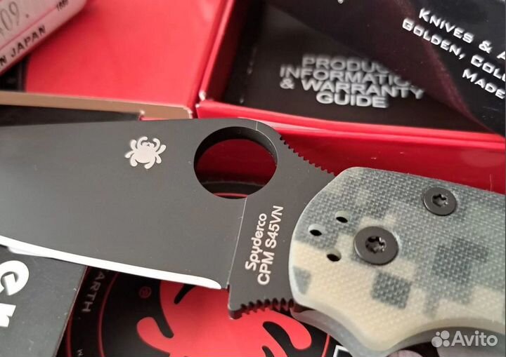 Нож Spyderco Оригинал новые