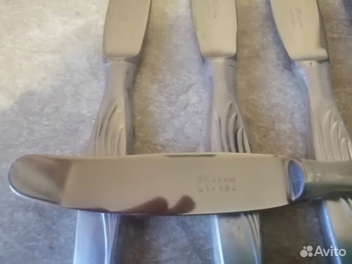 Мельхиоровые ножи СССР