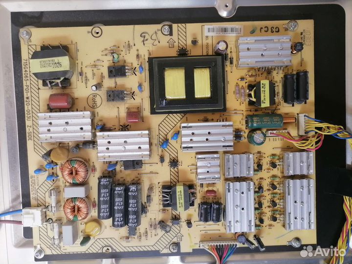 Блок питания к тв sharp LC-32le320ru-BK