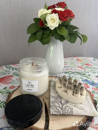 Набор свеча мыло