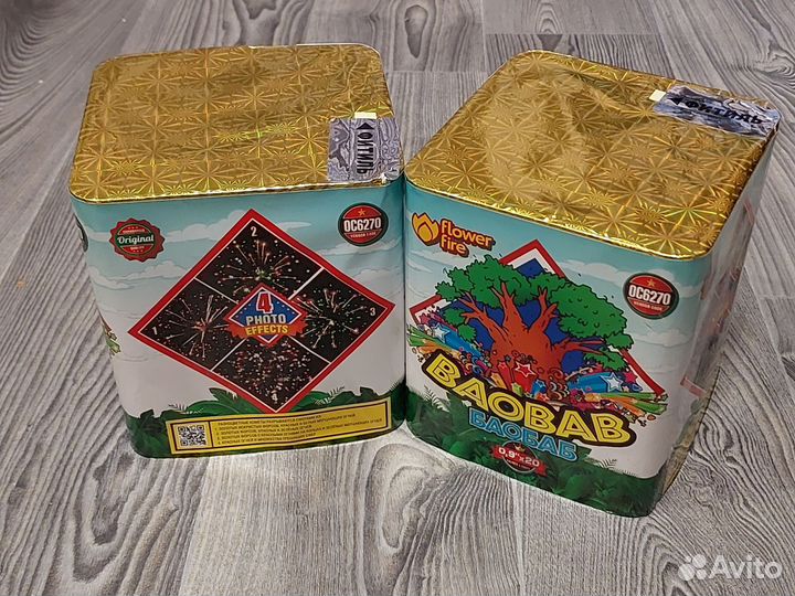 Салют фейерверк Баобаб