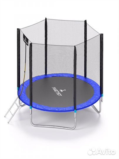 Батут с защитной сеткой
