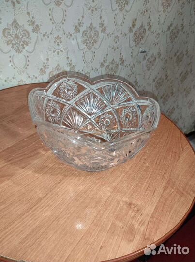 Ваза хрустальная СССР