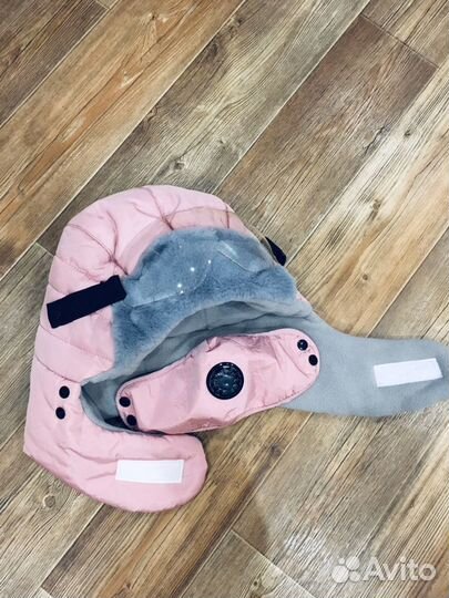 Шапка с очками