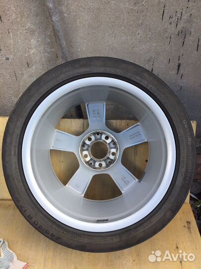Колёса на Mercedes W204 в сборе дисками 17 оригина