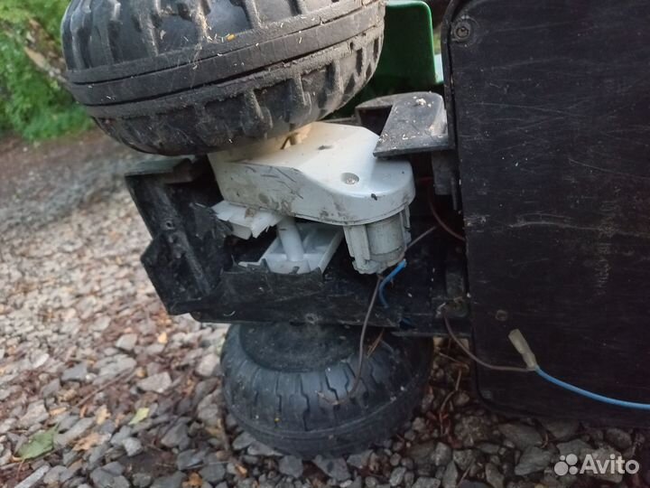 Детский электромотоцикл трехколесный