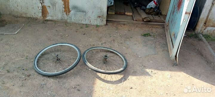 Колеса велосипедные - передние стойки -запчасти