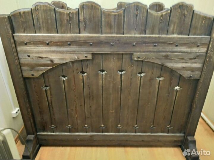 Перегородки из массива