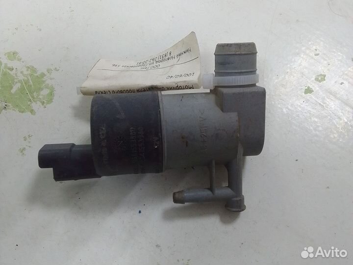 Моторчик омывателя лобового стекла Peugeot 206