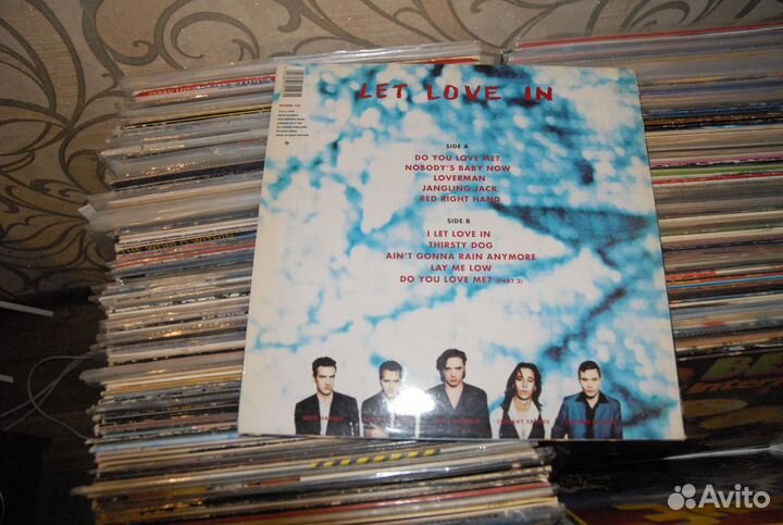 Nick Cave Let Love In LP UK 1994 1 пресс Раритет