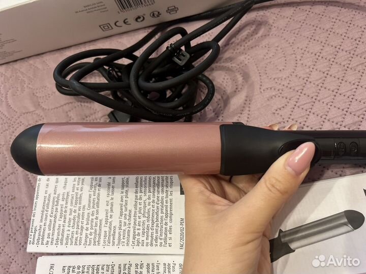 Щипцы для волос BaByliss 38 mm Curling Tong