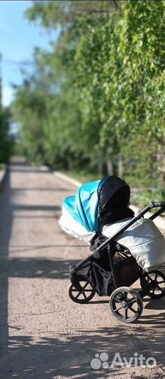 Коляска 2 в 1 бу