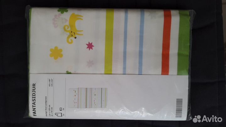 Икеа детское постельное белье новое