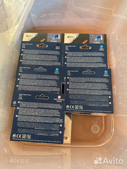 Краска для цветного струйног принтера Epson