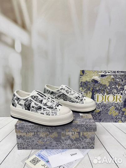 Кеды Christian Dior На Платформе Размеры 36-40