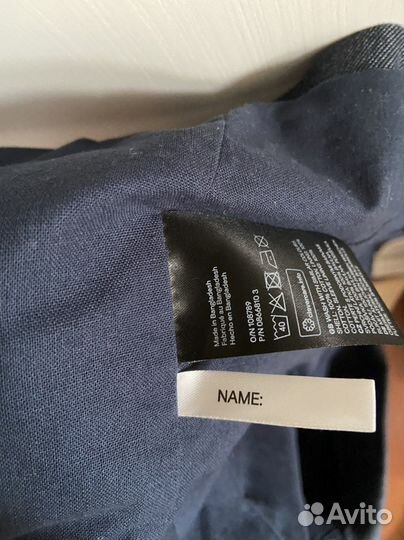 Школьный костюм hm для мальчика 128