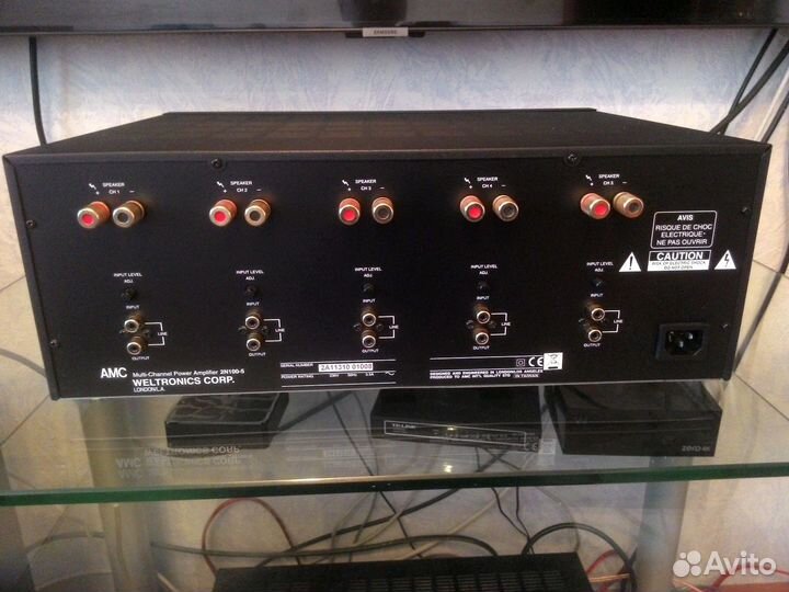 Многоканальный усилитель мощности AMC 2N100-5