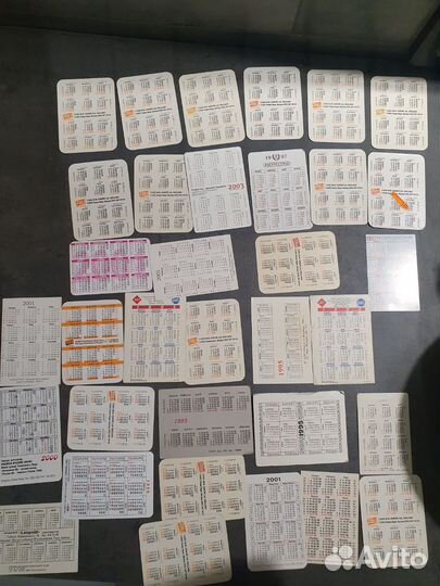 Лот календарики с животными 36 шт