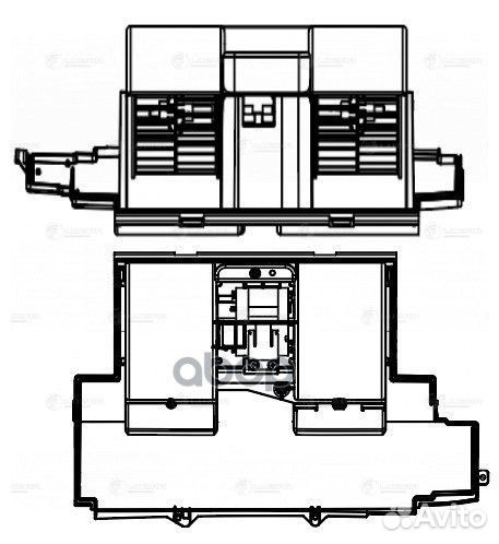 Электродвигатель печки Iveco Eurocargo I-III