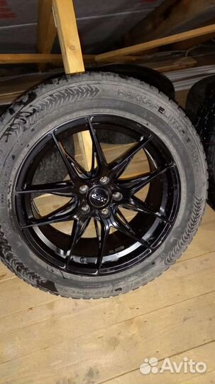 Диски литые Replica HRE Black R18 5*114.3