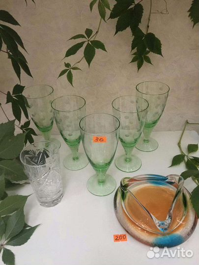 Стакан бокал рюмка СССР