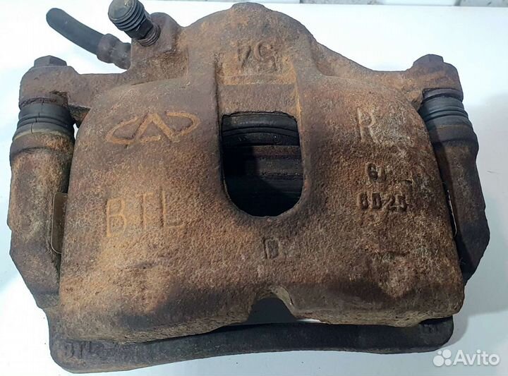 Суппорт тормозной передний Chery Amulet