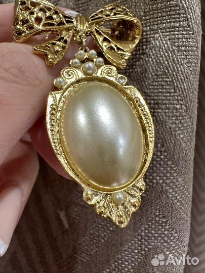 Винтажная брошь США