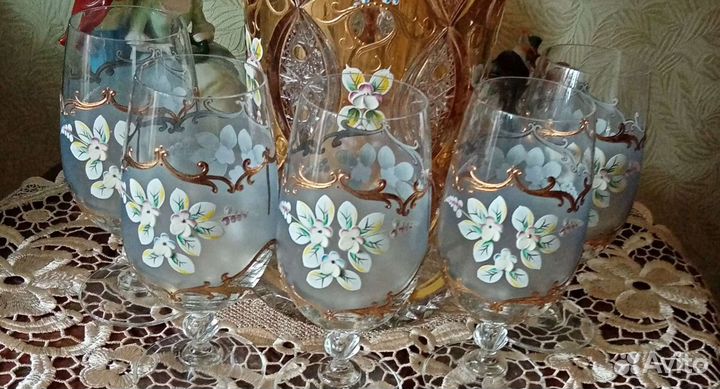 Фужеры. Бокалы. Чехия