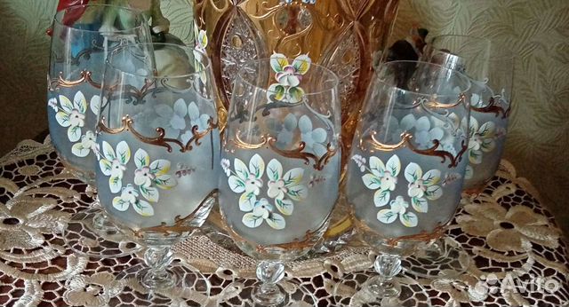 Фужеры. Бокалы. Чехия