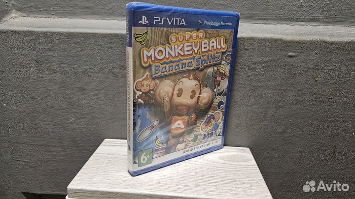 PS Vita Super Monkey Ball Banana Splitz (новый)