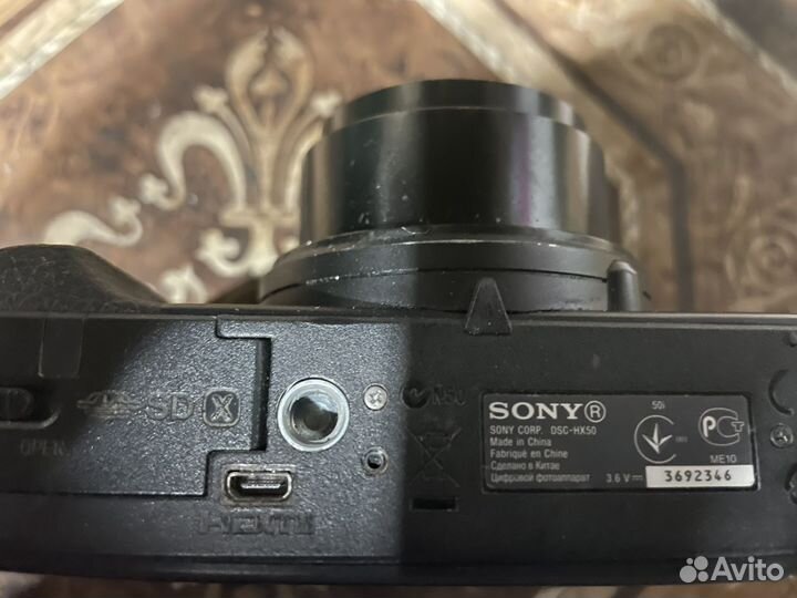 Цифровой фотоаппарат sony dsc hx50